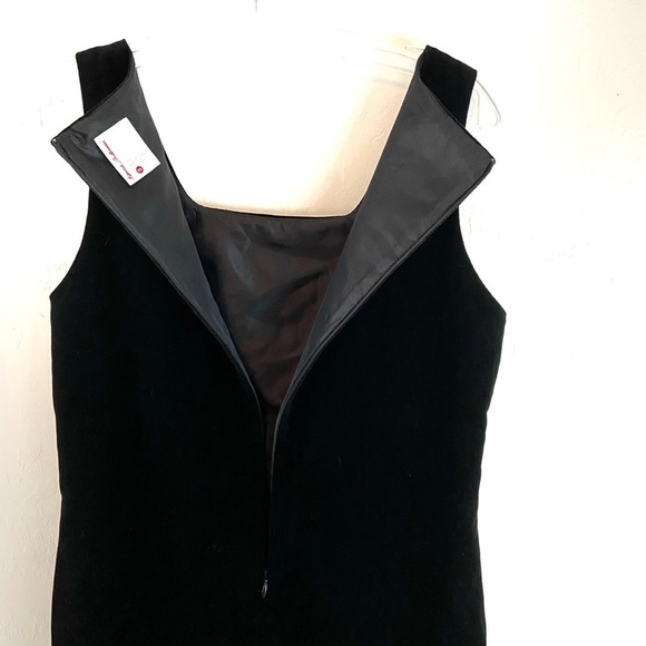 Hanna Andersson Velvet Black Sleeveless Dress Sz XS - Picture 4 of 5